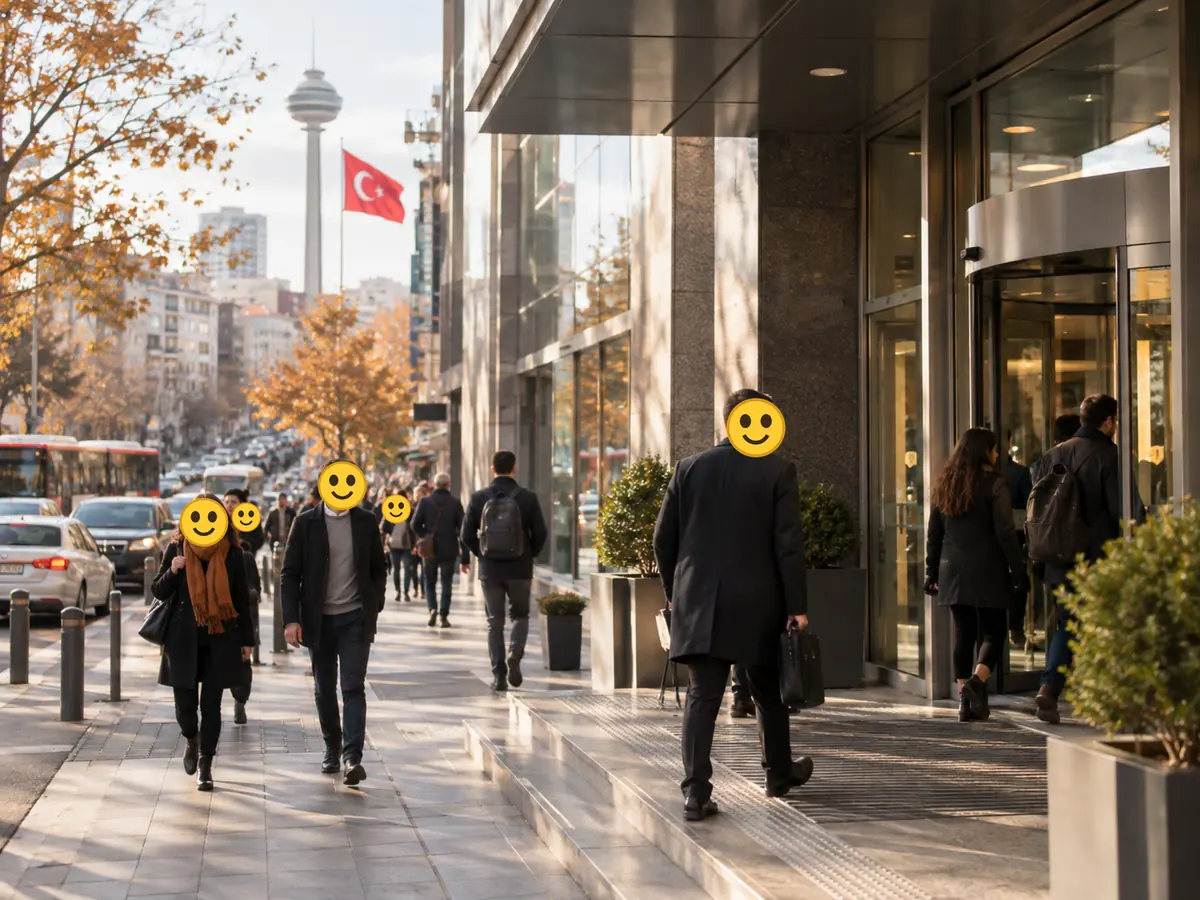 Temsilî görsel: Ankara’da bir iş merkezi girişi